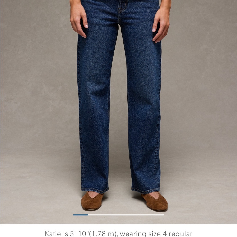 American Eagle High-Rise Stovepipe Jeans 8R stretch